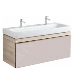Geberit Citterio - Doppelwaschtisch 1200x500 Mm, Mit 2 Hahnlöcher, Ohne Überlauf, Mit KeraTect, Weiß 500.553.01.1 -Villeroy & Boch Geschäft 008e6f53a4935dceae32b9a2