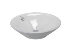 Duravit Starck 1 - Waschbecken Ohne Hahnloch Ohne Überlauf, Durchschnitt 330mm, Weiß 0408330000
