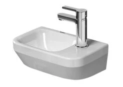 Duravit DuraStyle - Handwaschbecken 360x220 Mm, Mit 1 Hahnloch Rechts, Alpinweiß 0713360000