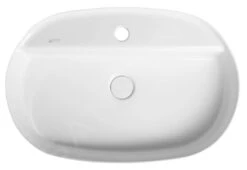 Sapho Isvea - Aufsatzwaschtisch 60x40 Cm, Hahnloch, Weiß 10NF65060 -Villeroy & Boch Geschäft 0f236114b8649fbd4b63b0c7