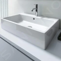 Duravit Vero Air - Möbelwaschbecken 600x470 Mm,mit Überlauf,mit Hahnloch, Weiß 2350600027 -Villeroy & Boch Geschäft 1da00a280199dd4505dbe51a 1
