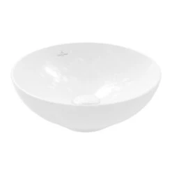 Villeroy & Boch Loop&Friends - Aufsatzwaschtisch, Durchmesser 420 Mm, Mit Überlauf, CeramicPlus, Stone White 4A4600RW -Villeroy & Boch Geschäft 25cba678d0d78a3feb80e41b