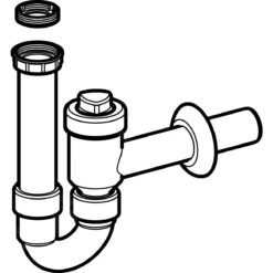 Geberit Zubehör - Rohr-Geruchsverschluss, Verschließbar, Rückflussventil, Waagrechter Auslauf, D 40 Mm 152.860.11.1 -Villeroy & Boch Geschäft 2a29d54d6cd2ad5dfcec806c 1