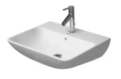 Duravit ME By Starck - Waschbecken 60x460 Mm, 1 Hahnloch, WonderGliss, Weiß Matt 23356032001