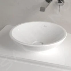 Villeroy & Boch Loop&Friends - Unterbauwaschtish, Ohne Hahnloch, Durchschnitt 380 Mm, Weiß, Mit Überlauf 51440001 -Villeroy & Boch Geschäft 34a3ef5c14546f54b5764b0c