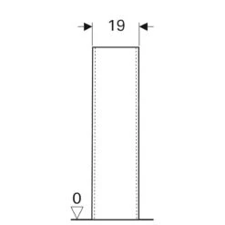 Geberit Selnova - Säule Zum Handwaschbecken, Weiß 500.341.01.1 -Villeroy & Boch Geschäft 3a6bb038ac6ef561242dbc08