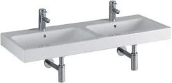 Geberit ICon - Doppelwaschtisch 1200x485 Mm, Mit KeraTect, Weiß 124120600 -Villeroy & Boch Geschäft 3e70c4e247555076c9245374