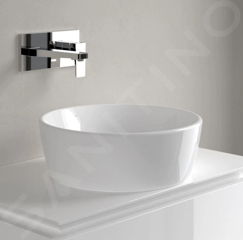 Villeroy & Boch Architectura - Aufsatzwaschbecken, Durchmesser 450 Mm, Mit Überlauf, Alpinweiß 5A254501 5 Villeroy & Boch Architectura - Aufsatzwaschbecken, Durchmesser 450 Mm, Mit Überlauf, Alpinweiß 5A254501 – Bild 5