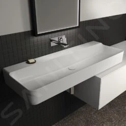 Ideal Standard Conca Ceram - Waschtisch 1200x450 Mm, Ohne Überlauf, Ohne Hahnloch, Weiß T380901 -Villeroy & Boch Geschäft 42f4b2c92d0dd6770d10508a