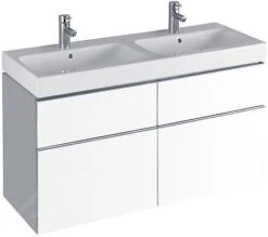 Geberit ICon - Doppelwaschtisch 1200x485 Mm, Mit KeraTect, Weiß 124120600 -Villeroy & Boch Geschäft 4dec90734c9c551ab291d4fc