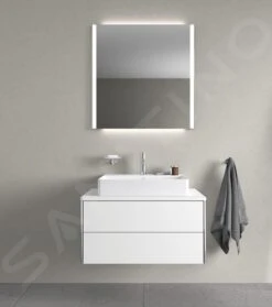 Duravit DuraSquare - Möbelwaschtisch 600x470 Mm, Mit 1 Hahnloch, DuraCeram, Mit WonderGliss, Alpinweiß 23536000711 -Villeroy & Boch Geschäft 56103b91d7fa987dccbf54dc