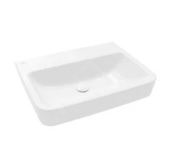 Villeroy & Boch O.novo - Waschbecken 600x460 Mm, Ohne Überlauf, Ohne Hahnloch, Alpinweiß 4A416301