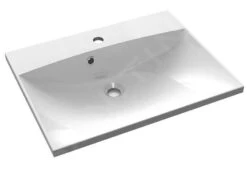 Sapho Maria - Waschtisch 600x460 Mm, Marmorguss, Weiß MA060