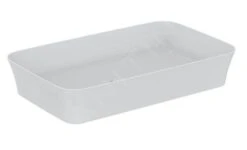 Ideal Standard Ipalyss - Aufsatzwaschbecken 650x400 Mm, Ohne Überlauf, IdealPlus, Weiß E1886MA