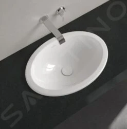Villeroy & Boch Loop&Friends - Waschbecken Ohne Hahnloch, 570 X 410 Mm, Weiß, Mit Überlauf, Mit Ceramicplus 615520R1 -Villeroy & Boch Geschäft 7349a420e8ee9974cfe1cd38