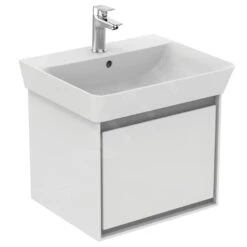 Ideal Standard Connect Air - Waschbecken Cube 550x460x160 Mm, Mit 1 Hahnloch, Weiß E029901 -Villeroy & Boch Geschäft 74e4356a22c00f173316d52b