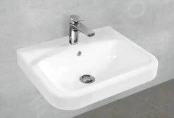 Villeroy & Boch Architectura - Waschbecken, 600x500 Mm, Mit Überlauf, Mit Hahnloch, CeramicPlus, Alpinweiß 418865R1 -Villeroy & Boch Geschäft 757558b721f9b24bac8b2730