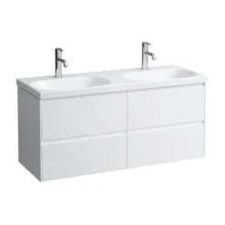 Laufen Lua - Doppelmöbelwaschtisch 46x120 Cm, Ohne Überlauf, 2 Hahnlöcher, LCC, Weiß H8140814001561 -Villeroy & Boch Geschäft 7e719538ccb26b22599bf39a