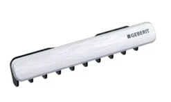 Geberit ONE - Ablaufblende Mit Horizontalem Abgang, Kammeinsatz, Chrom Gebürstet 505.082.GH.1