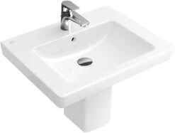 Villeroy & Boch Subway 2.0 - Waschbecken Mit Überlauf, 600x470 Mm, CeramicPlus, Alpinweiß 711360R1