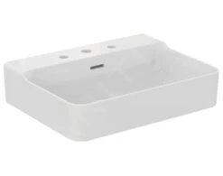Ideal Standard Conca Ceram - Waschbecken 600x450 Mm, Mit Überlauf, 3 Hahnlöcher, Weiß T378801
