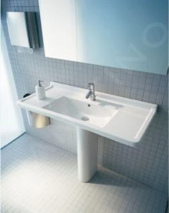 Duravit Starck 3 - Möbelwaschtisch 1050x485 Mm, Mit 1 Hahnloch, Mit WonderGliss, Alpinweiß 03041000001 -Villeroy & Boch Geschäft 8d32e4632f682ea9ec98f2b3