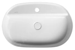 Sapho Isvea - Aufsatzwaschtisch 60x40 Cm, Hahnloch, Weiß Matt 10NF65060-2L -Villeroy & Boch Geschäft 8d64409ef429ae958b7254ca