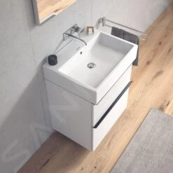 Duravit Vero Air - Waschbecken 600x470 Mm, Mit Überlauf, Ohne Hahnloch, WonderGliss,weiß 23506000601 -Villeroy & Boch Geschäft 914a4d11f457a833b095c6bf