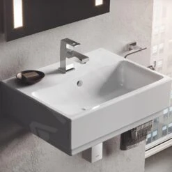 Grohe Cube Ceramic - Waschtisch Mit Überlauf, 500x490 Mm, PureGuard, Alpinweiß 3947400H -Villeroy & Boch Geschäft 98f89ef227ca18700f00e068