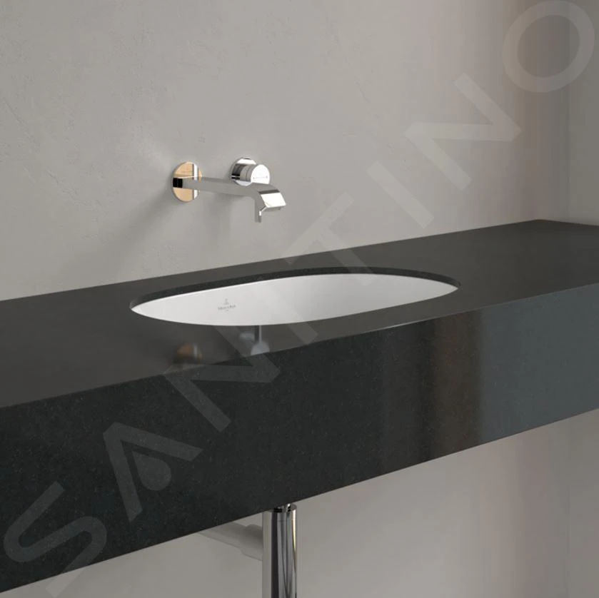 Villeroy & Boch O.novo - Unterbauwaschtish, Ohne Hahnloch, Mit Überlauf, 530 Mm X 320 Mm, Weiß, Mit Ceramicplus 416250R1 5 Villeroy & Boch O.novo - Unterbauwaschtish, Ohne Hahnloch, Mit Überlauf, 530 Mm X 320 Mm, Weiß, Mit Ceramicplus 416250R1 – Bild 5