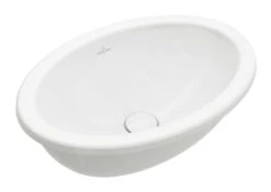 Villeroy & Boch Loop&Friends - Einbauwaschbecken, 570x410 Mm, Ohne Überlauf, CeramicPlus, Alpinweiß 4A6201R1