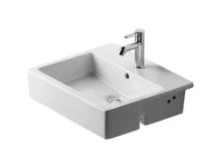 Duravit Vero - Einbauwaschbecken 550x470x170 Mm, 1 Hahnloch, Weiß 0314550000