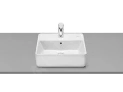 Roca The Gap - Aufsatzwaschtisch 420x390 Mm, Mit Überlauf, Mit Hahnloch, Weiß A3270MM000 -Villeroy & Boch Geschäft acab8715dca0e597408cba3f