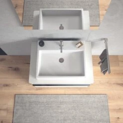 Duravit Vero Air - Möbelwaschbecken 600x470 Mm,mit Überlauf,mit Hahnloch, Weiß 2350600027 -Villeroy & Boch Geschäft b0d4d0a9d3fd1614c3162730