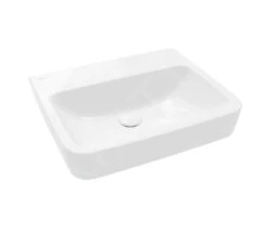Villeroy & Boch O.novo - Waschbecken 550x460 Mm, Ohne Überlauf, Ohne Hahnloch, Alpinweiß 4A415801