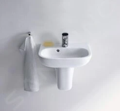 Duravit D-Code - Halbsäule Für Waschbecken, Alpinweiß 08571800002 -Villeroy & Boch Geschäft b44840d9107bcc24d5a67d2d 1