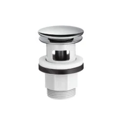 Hansgrohe Ablaufgarnituren - Push-Open-Ablaufgarnitur Für Waschtisch- Und Bidetarmaturen, Chrom 50105000