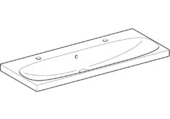 Geberit Acanto - Waschtisch, 1200x482 Mm, Mit Überlauf, 2 Hahnlöcher, Weiß 501.880.00.1 -Villeroy & Boch Geschäft ba2f4f097df0e87e3ea4864d 1