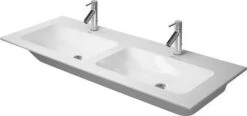 Duravit ME By Starck - Möbel-Doppelwaschtisch 1300x490 Mm, Mit 2 Hahnlöcher, Alpinweiß 2336130000 -Villeroy & Boch Geschäft bbe97b6420214bbb28fa9cc2