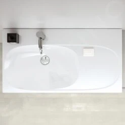 Geberit Acanto - Waschtisch 900x482 Mm, Mit Hahnloch Und Überlauf, Mit Ablagefläche Rechts, Mit KeraTect, Weiß 500.625.01.8 -Villeroy & Boch Geschäft c151142529f3b054e39aeace