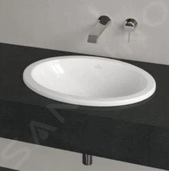 Villeroy & Boch Loop&Friends - Waschbecken Ohne Hahnloch, 570 X 410 Mm, Weiß, Mit Überlauf, Mit Ceramicplus 615520R1 -Villeroy & Boch Geschäft cd4bf04dac9f25adc90049b6