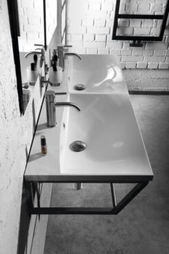 Sapho Maria - Möbel-Doppelwaschtisch 1200x460 Mm, Marmorguss, Weiß MA120 -Villeroy & Boch Geschäft d36f1aed5792e00dea92b180