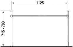 Duravit Vero - Metallkonsole Für Waschbecken, Chrom, Vero 045412 0030741000 -Villeroy & Boch Geschäft ddfd26a402863c19fe8ad553