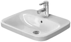 Duravit DuraStyle - Einbauwaschtisch, 560x455 Mm, 1 Hahnloch, Weiß 0374560000