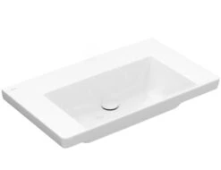 Villeroy & Boch Subway 3.0 - Waschbecken 800x470 Mm, Ohne Überlauf, Ohne Hahnloch, Alpinweiß 4A708301