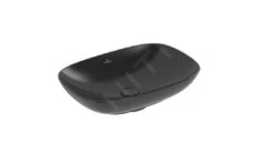 Villeroy & Boch Loop&Friends - Aufsatzwaschtisch, 620x420 Mm, Mit Überlauf, CeramicPlus, Ebony 4A5000S5