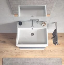 Duravit Vero Air - Waschbecken 600x470 Mm, Mit Überlauf, Ohne Hahnloch, WonderGliss,weiß 23506000601 -Villeroy & Boch Geschäft e57756ccc653a34cec151a13