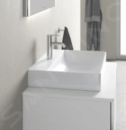 Duravit DuraSquare - Möbelwaschtisch 600x470 Mm, Mit 1 Hahnloch, DuraCeram, Mit WonderGliss, Alpinweiß 23536000711 -Villeroy & Boch Geschäft ecb40cb5504619e4aa8a0a33