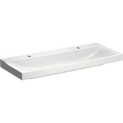 Geberit Xeno 2 - Waschtisch, 1200x480 Mm, Mit KeraTect, Weiß 500.550.01.1