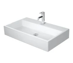Duravit Vero Air - Möbelwaschtisch 800x470 Mm, Ohne Überlauf, Mit Hahnloch, WonderGliss, Weiß 23508000711